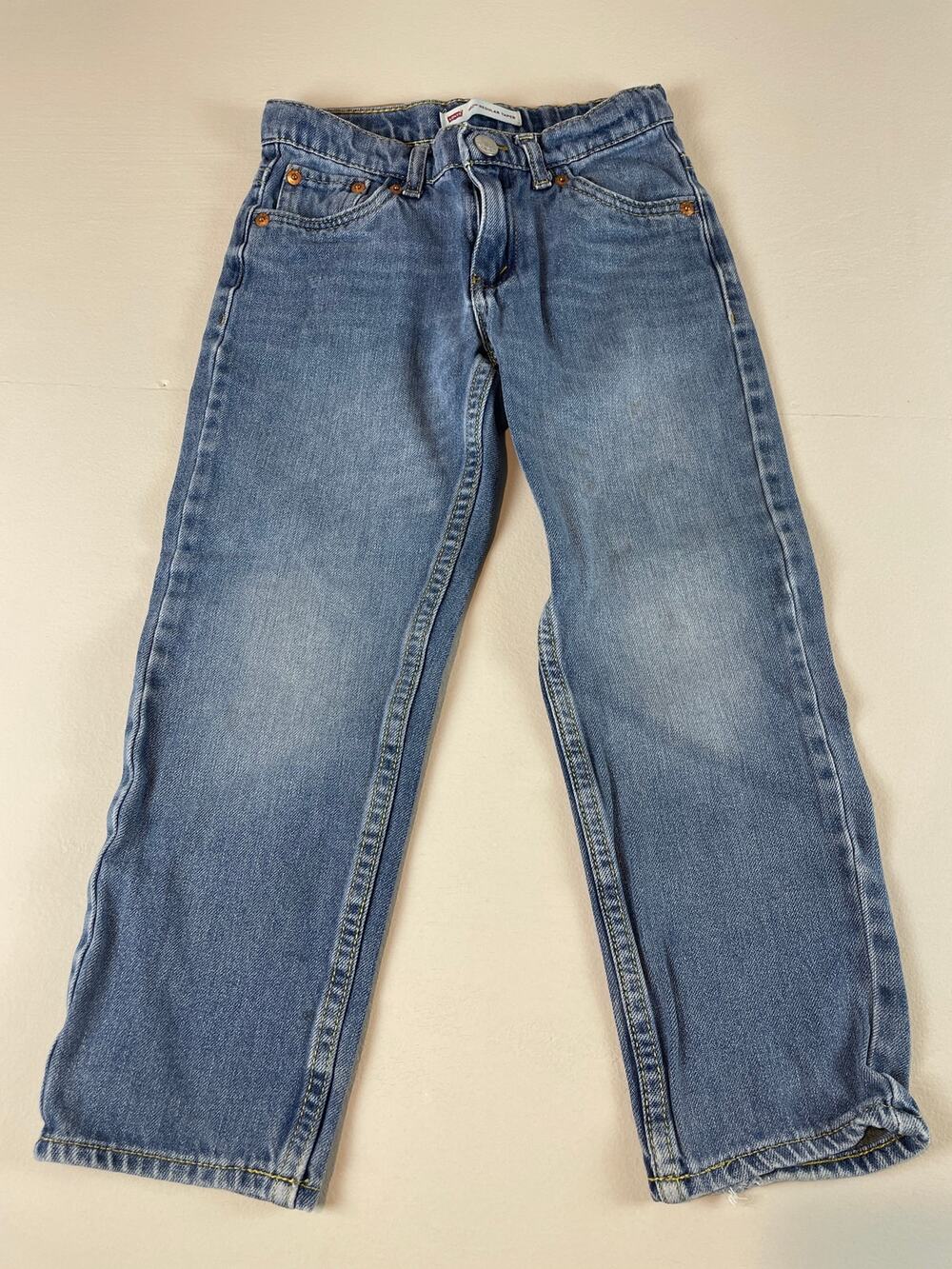 Levi’s Boys 502 Regular Jeans Size 7 Cotton